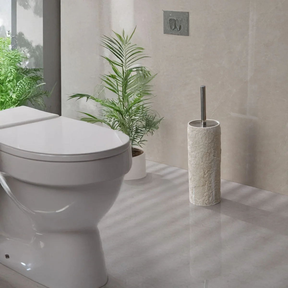 8-Piece Resin Bathroom Accessories Set