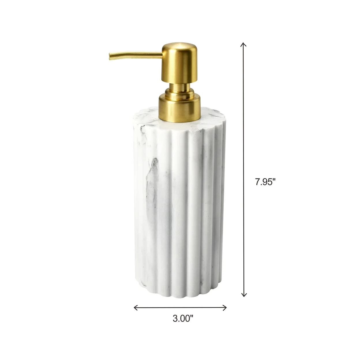 8-Piece Resin Bathroom Accessories Set