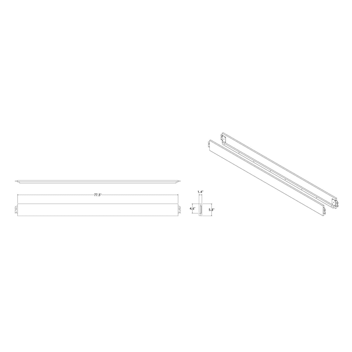 Charlston - Bed With LED