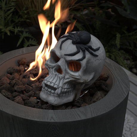 High-Temperature-Devil-Skull-Log-