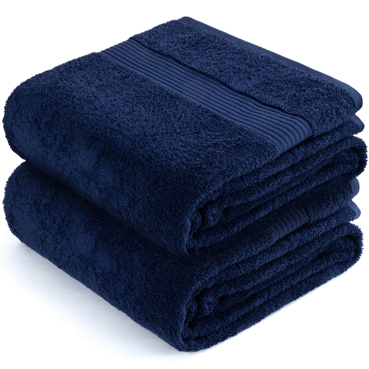 American Soft Linen Bekos 35x70 Inch Jumbo Bath Sheet Set of 2 – Extra Large 100% Cotton Turkish Bath Towels