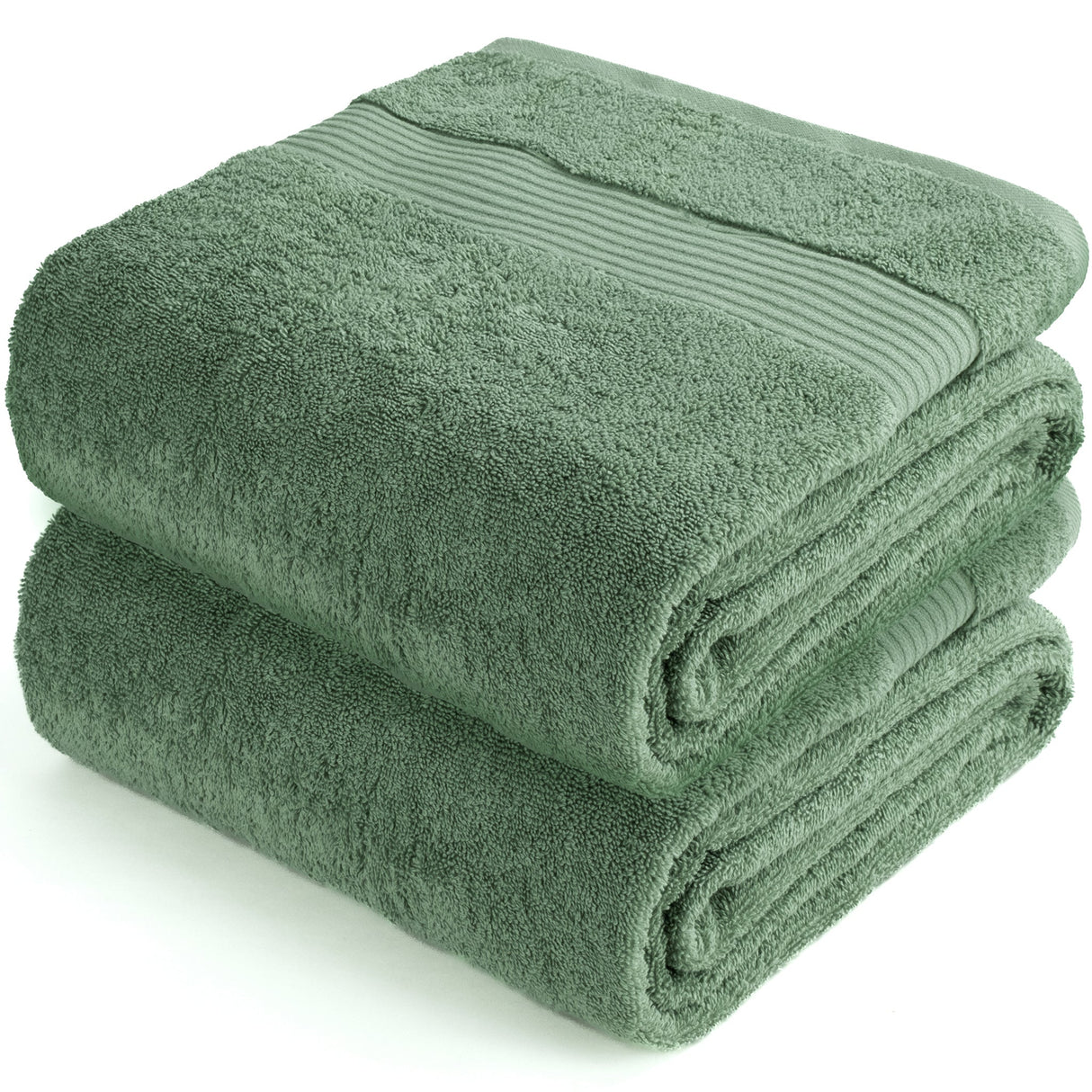 American Soft Linen Bekos 35x70 Inch Jumbo Bath Sheet Set of 2 – Extra Large 100% Cotton Turkish Bath Towels