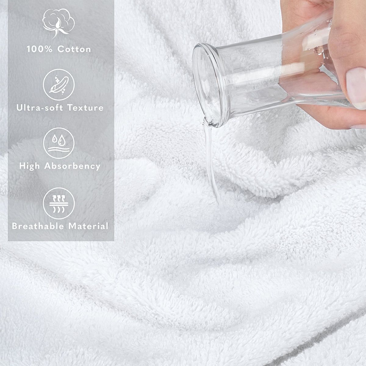 American Soft Linen 35x70 Inch Jumbo Bath Sheet Set of 2 – Extra Large 100% Cotton Turkish Bath Towels