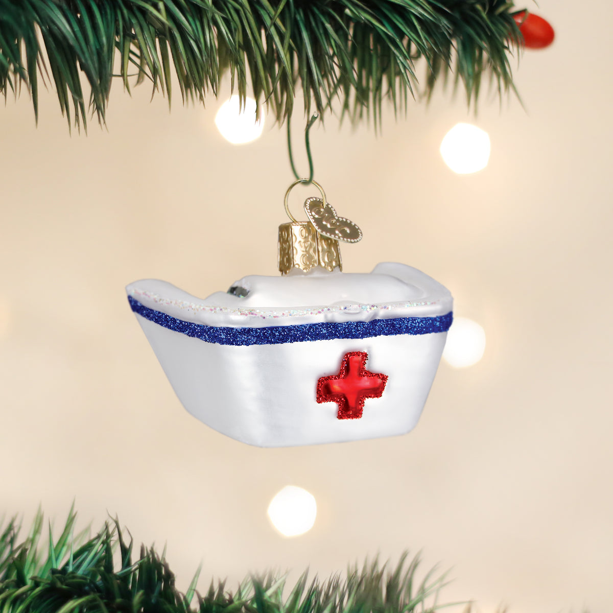 Nurse's-Cap-Ornament-Christmas-Ornaments
