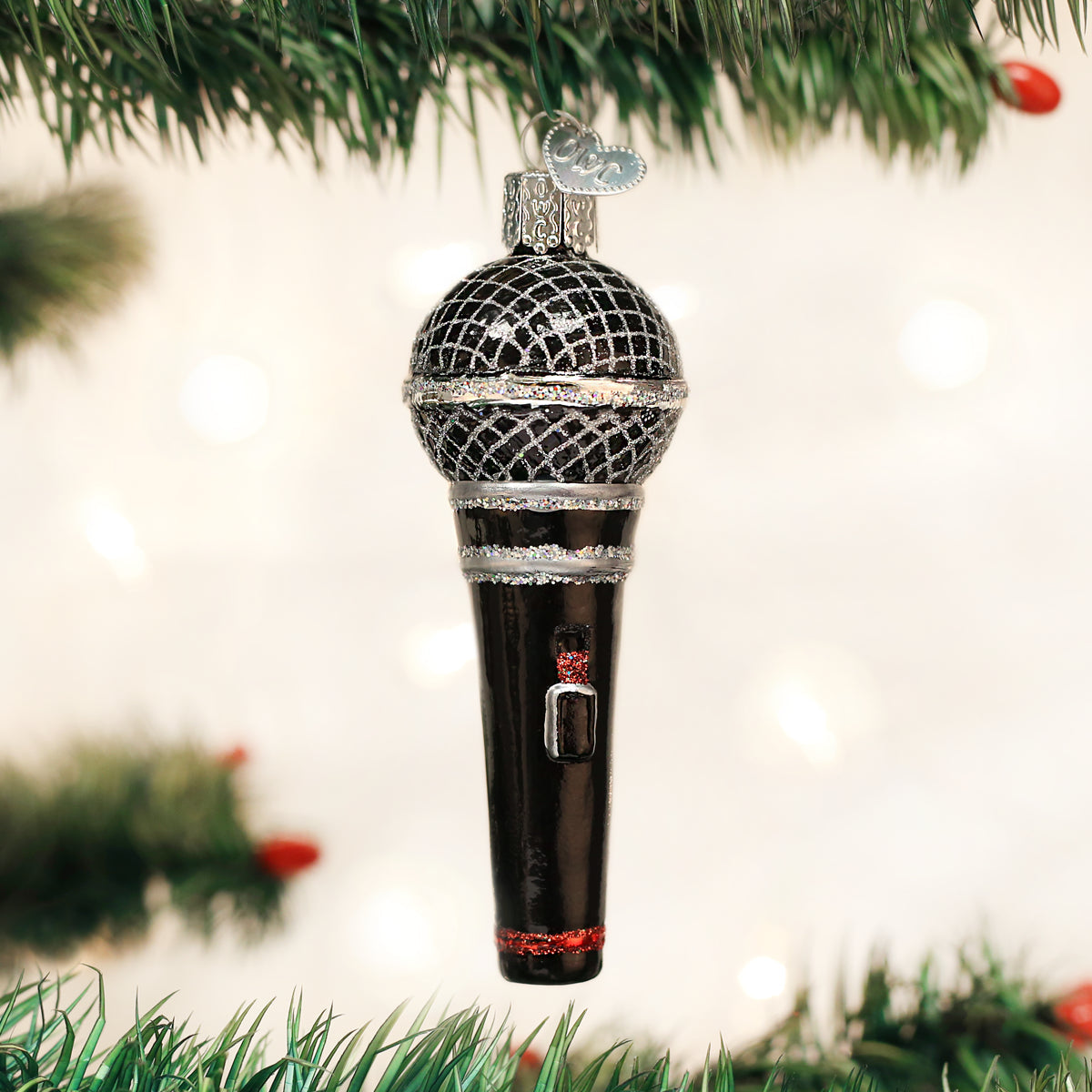 Microphone-Ornament-Christmas-Ornaments