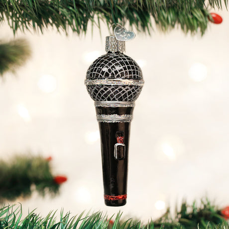 Microphone-Ornament-Christmas-Ornaments