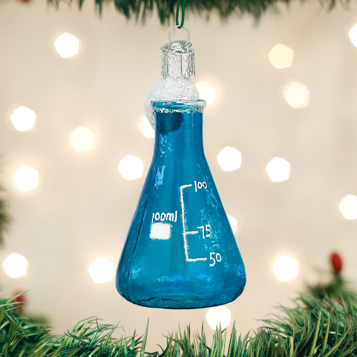Science Beaker Ornament by Old World Christmas