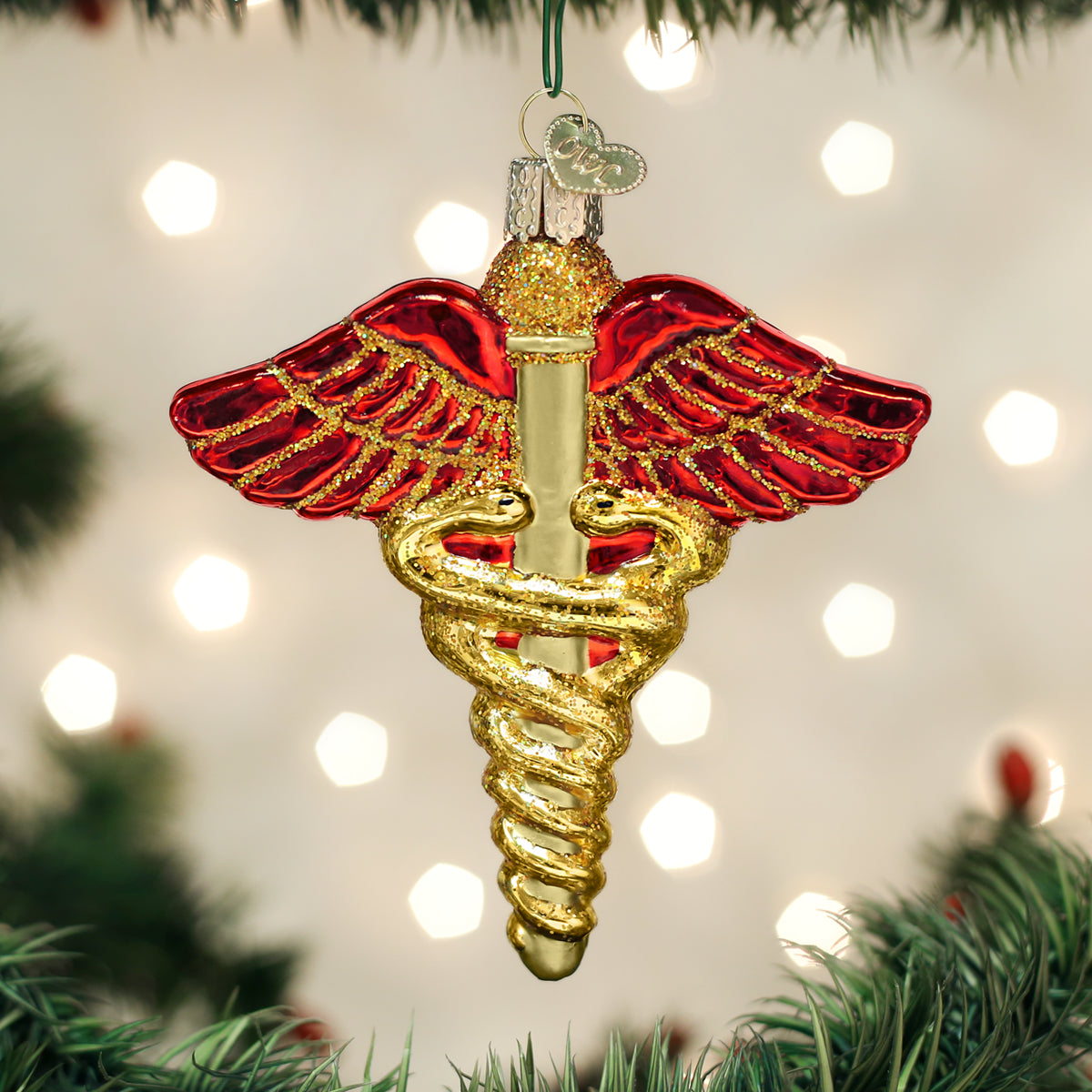 Medical Symbol Ornament by Old World Christmas
