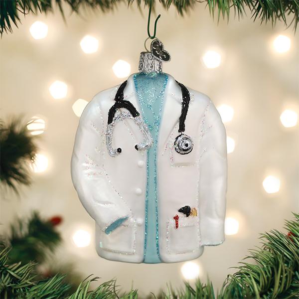 Doctor's-Coat-Ornament-Christmas-Ornaments