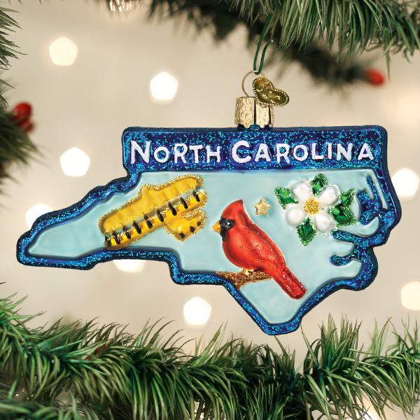 State-Of-North-Carolina-Ornament-Christmas-Ornaments