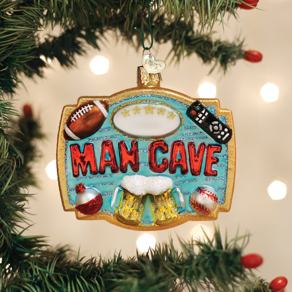 Man Cave Ornament by Old World Christmas