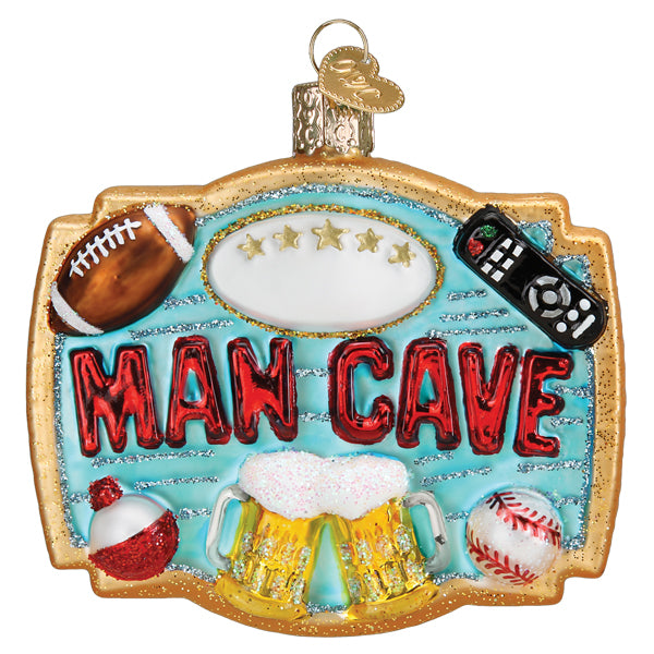 Man Cave Ornament by Old World Christmas