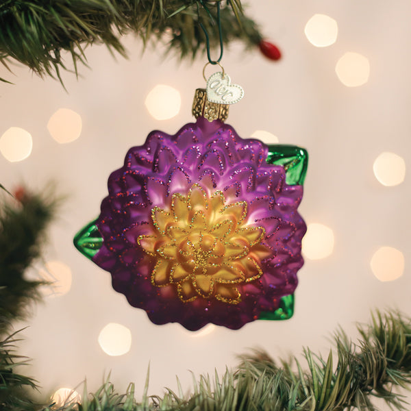 Dahlia Ornament by Old World Christmas
