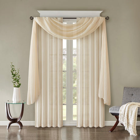Solid-crushed-curtain-panel-pair(2-pcs-window-panels)-Curtains-&-Drapes