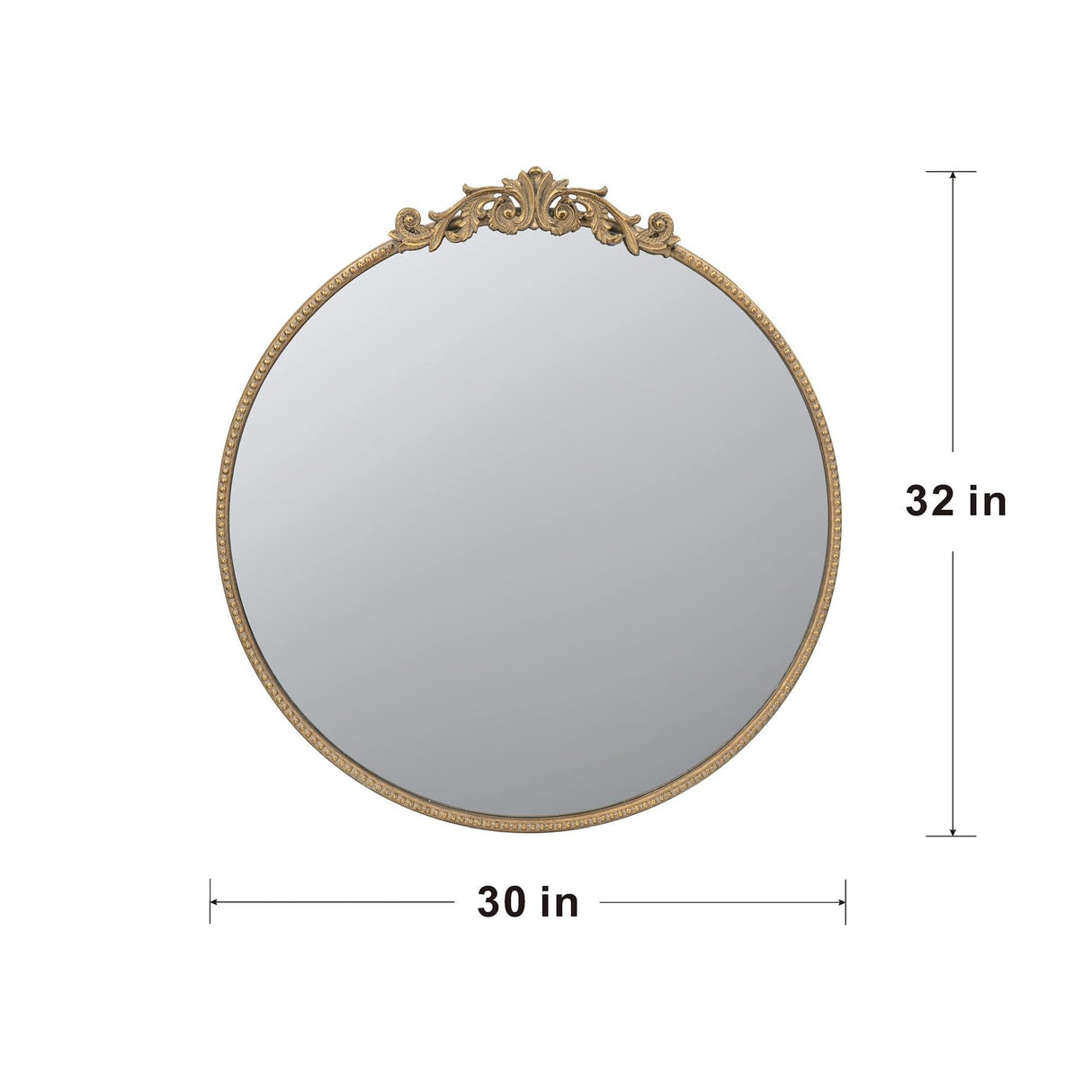 The Aurelia Round Mirror