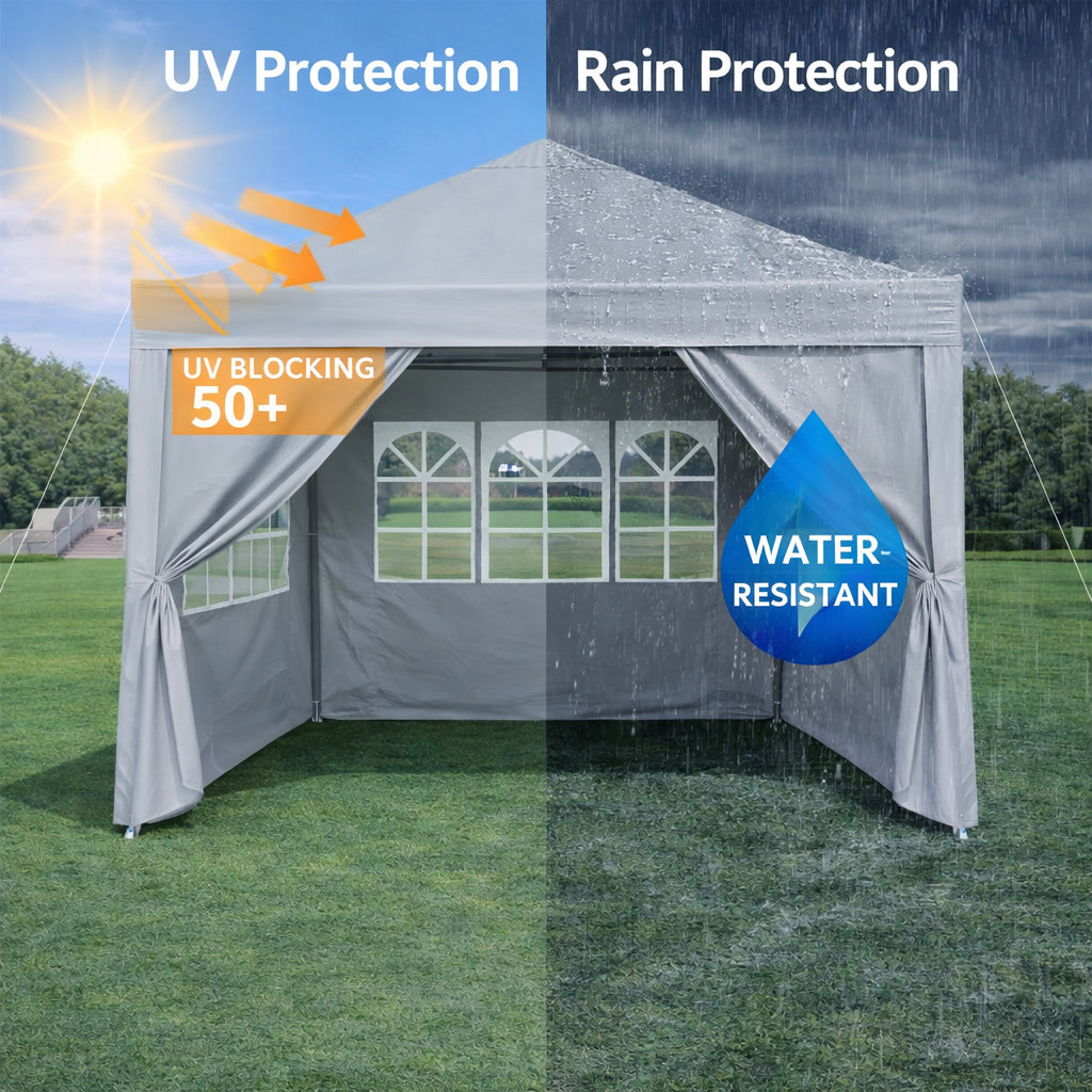 Outdoor 10x10 Ft Pop Up Gazebo Canopy Tent
