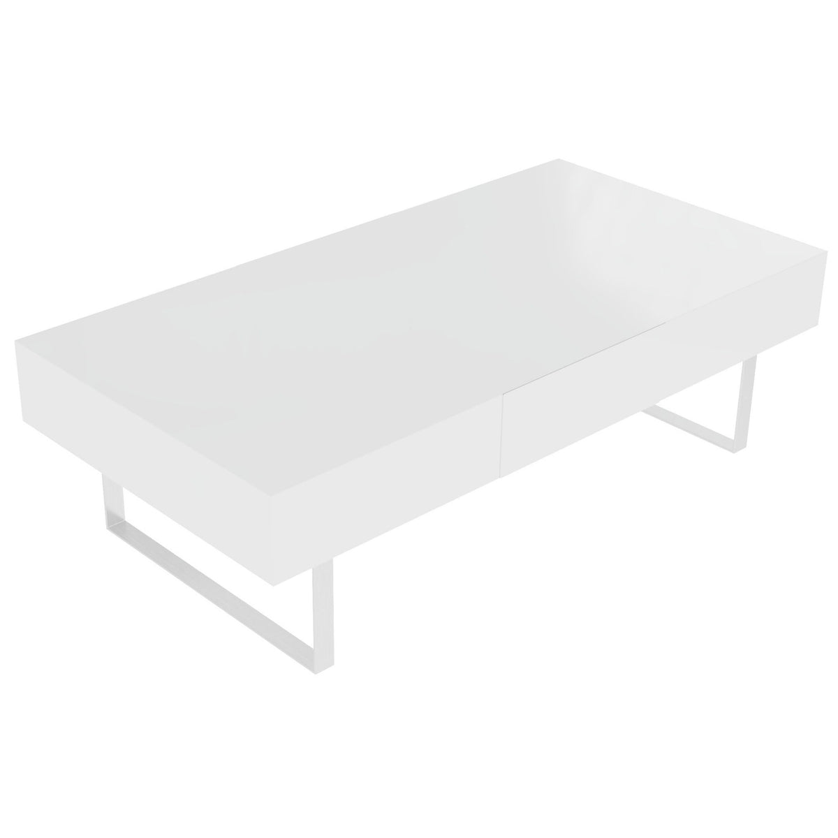 Rectangular Coffee Table With Hidden Storage