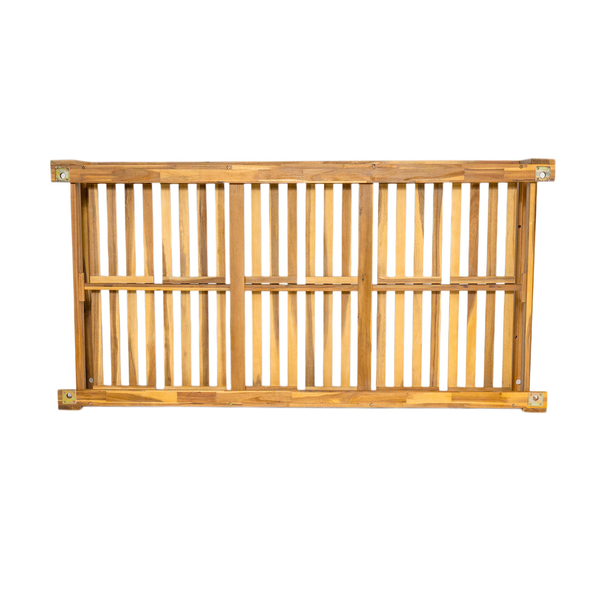 TOPMAX Patio Wooden Twin Size Porch Swing Daybed Frame