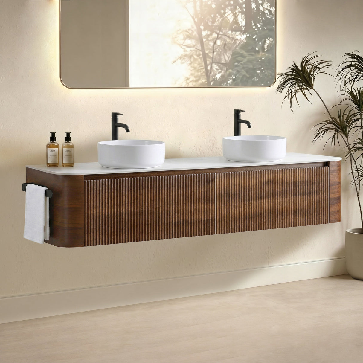 Erba 72 Inch Bathroom Vanity with Sink