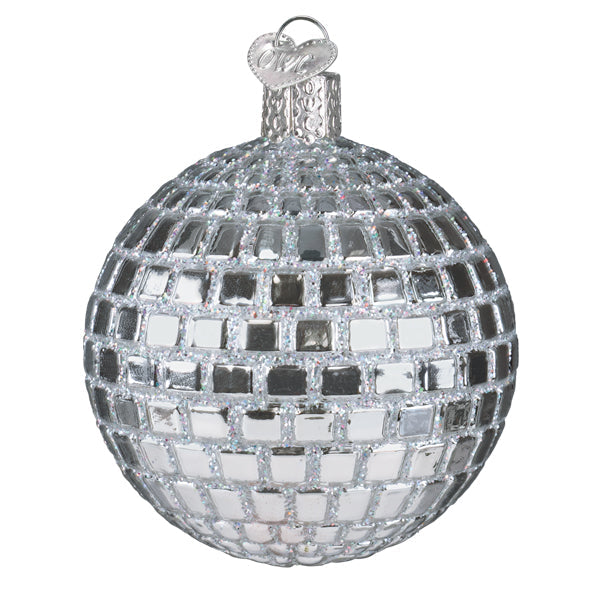 Disco Ball Ornament 3 x 2.5 x 2.5 Inches