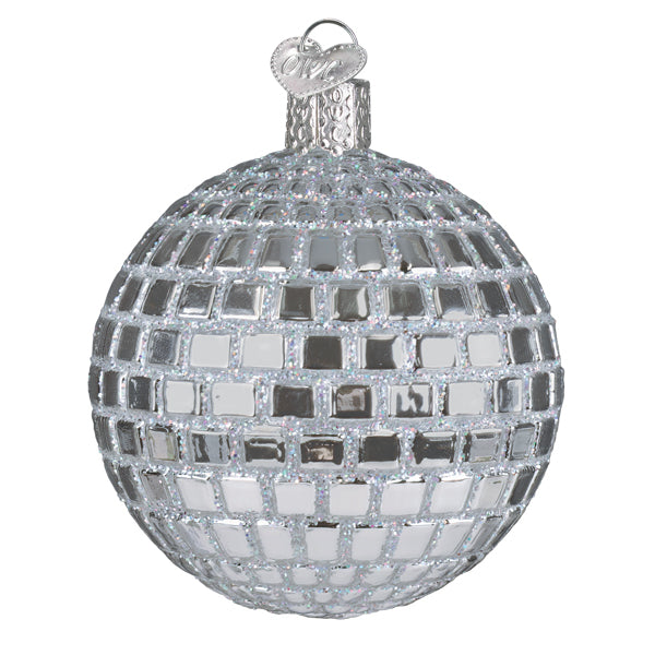 Disco Ball Ornament 3 x 2.5 x 2.5 Inches