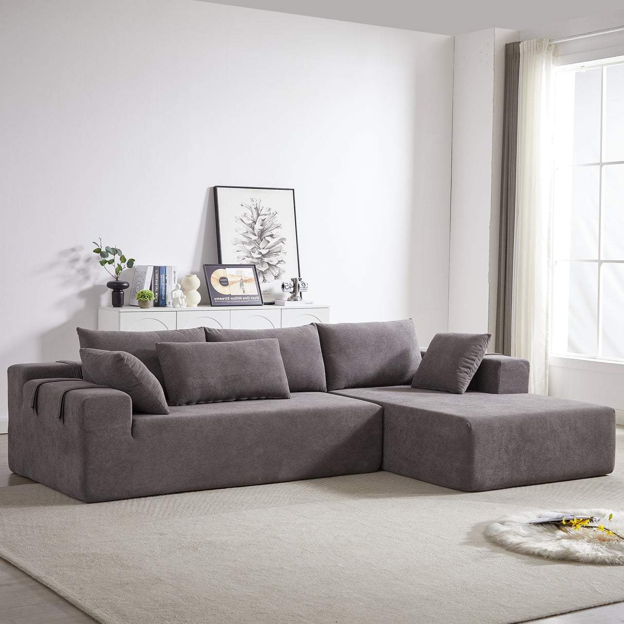 Modern-Chenille-Upholstered-Sectional-Sofa-Couch-Set,Modular-108'-L-Shaped-Sofas-&-Sectionals