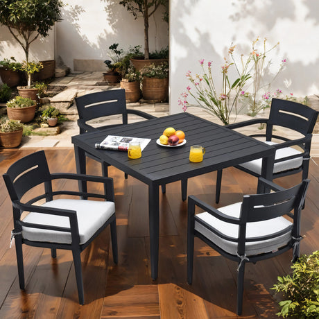 5-piece-outdoor-patio-aluminum-furniture,-modern-dining-set,-ember-black-Outdoor-Dining-Sets