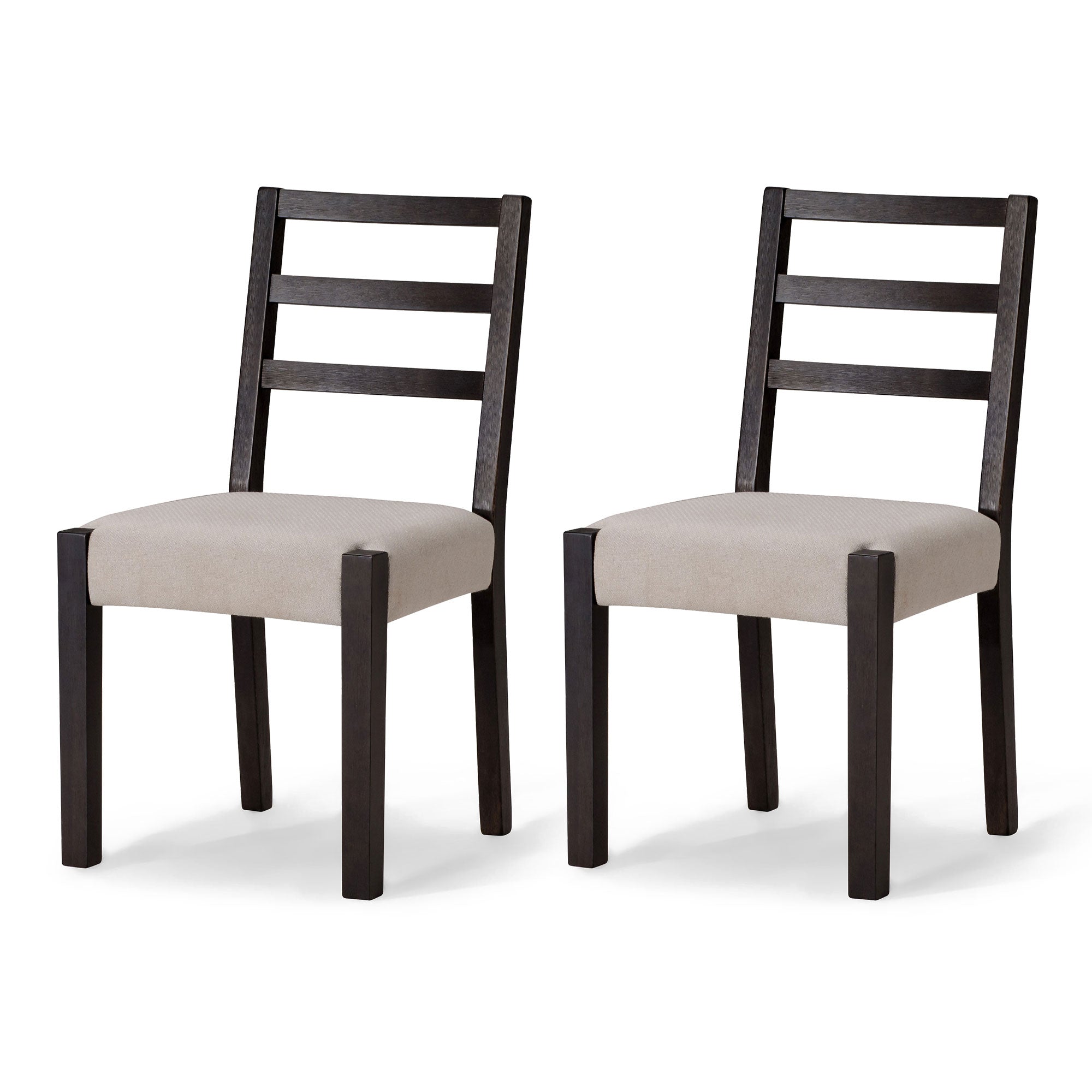 Maven-Lane-Willow-Rustic-Dining-Chair,-Black-With-Dove-Weave-Fabric,-Set-of-2-Kitchen-&-Dining-Room-Chairs