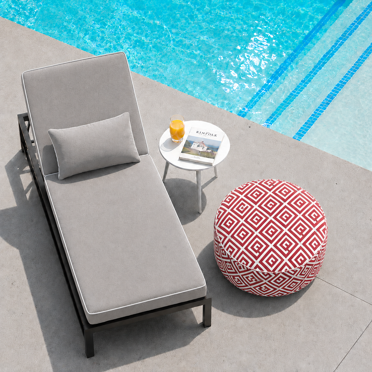Outdoor Inflatable Ottoman