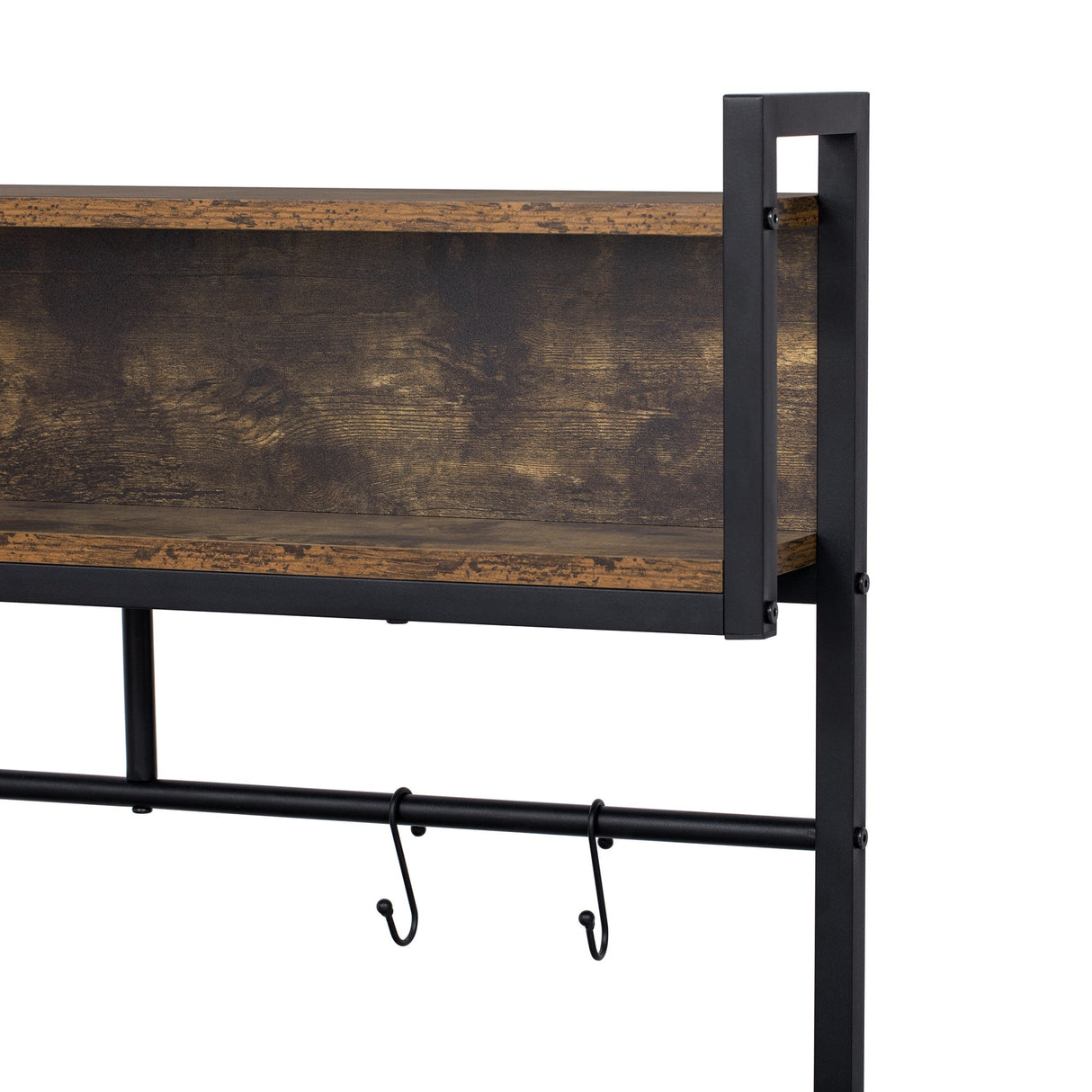 2 in 1 Pet Friendly Dog Crate Composite Desk Hutch