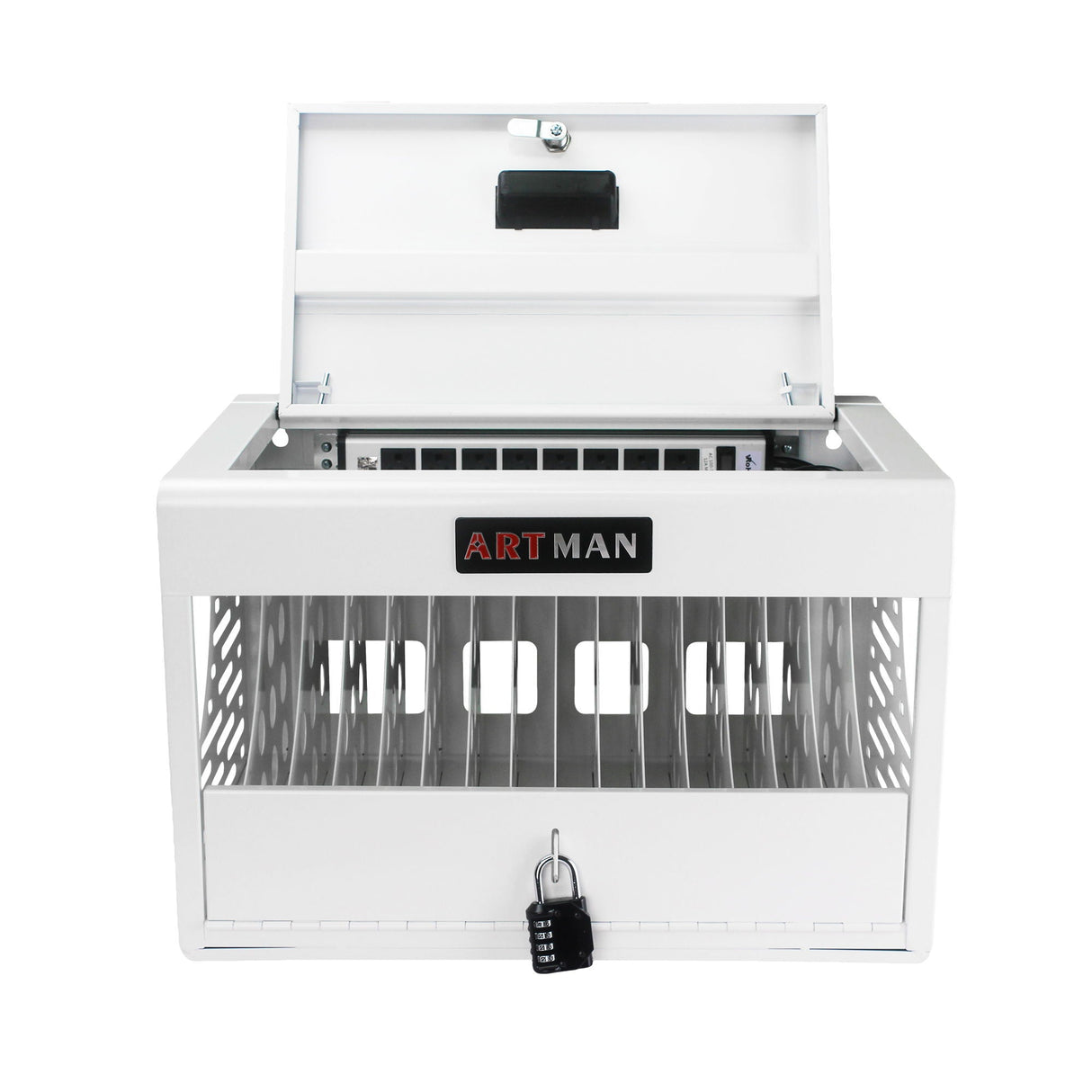 16 Bay Charging Cabinet for Laptop and Tablet Storage