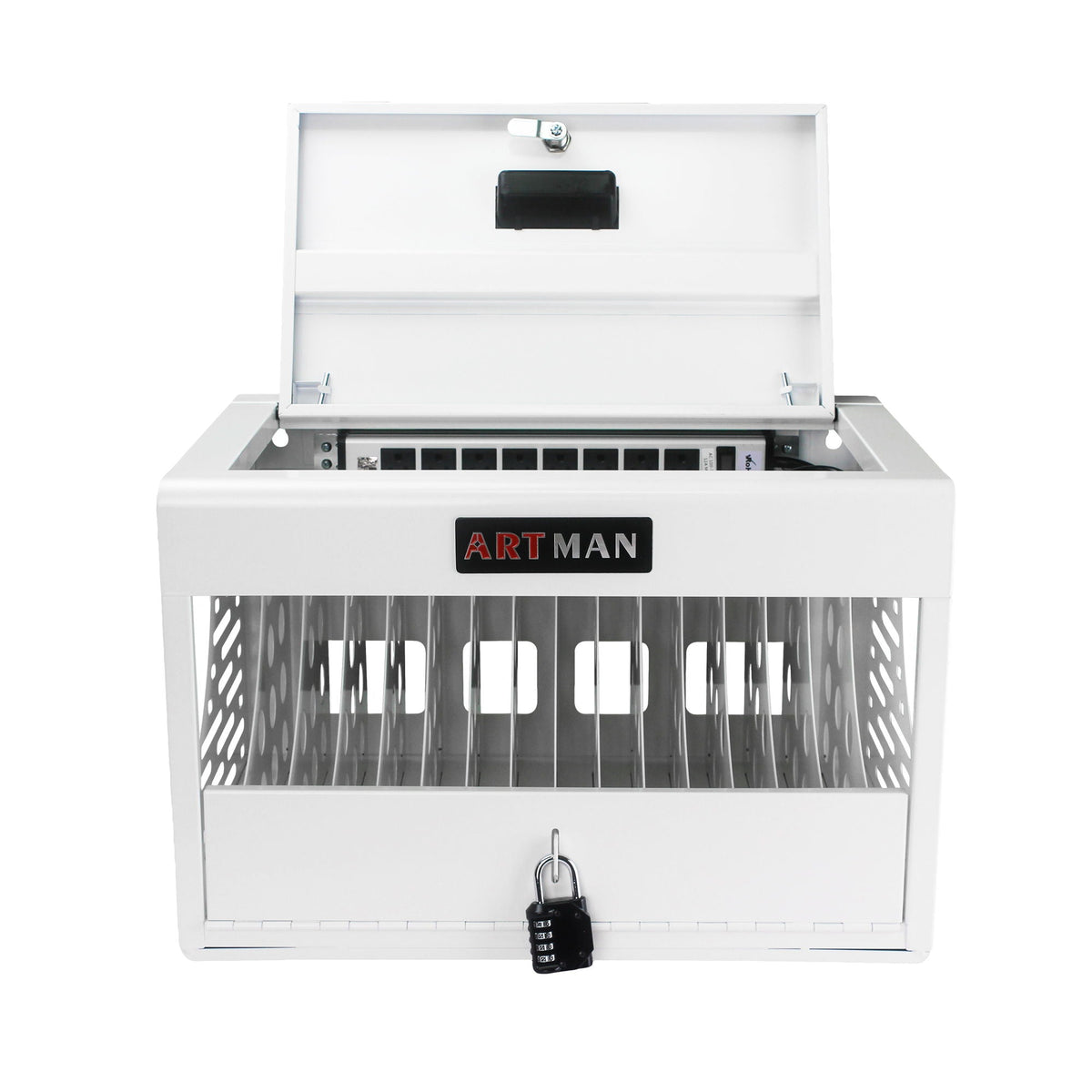 16 Bay Charging Cabinet for Laptop and Tablet Storage