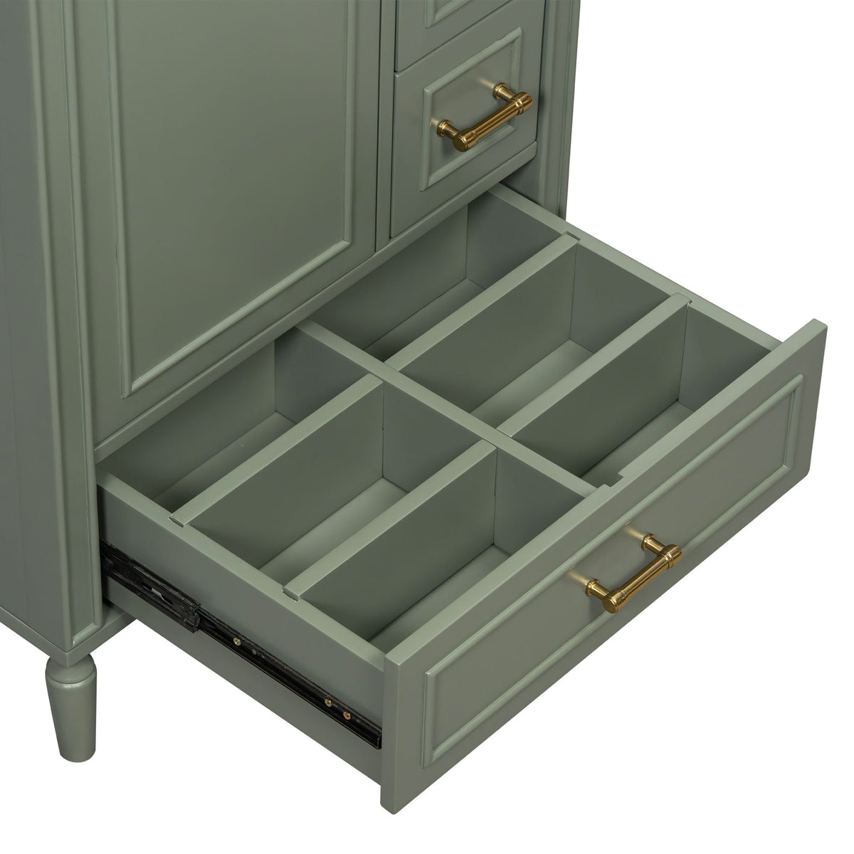 Traditional Bathroom Vanity Set With Soft Close Doors