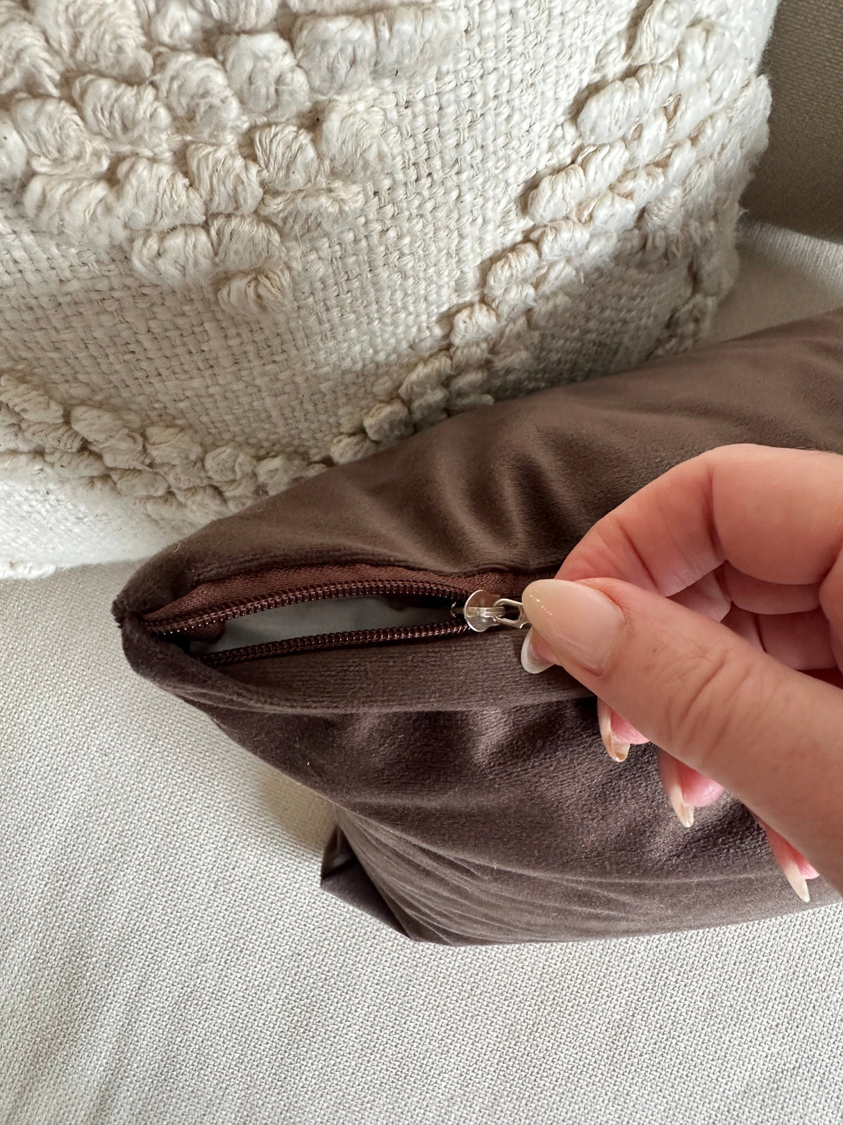 Hardin Velvet Lumbar Pillow Cover