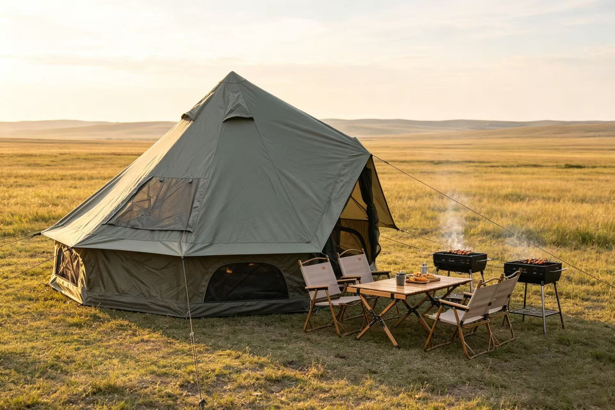 Oxford Bell Tent for Family Camping