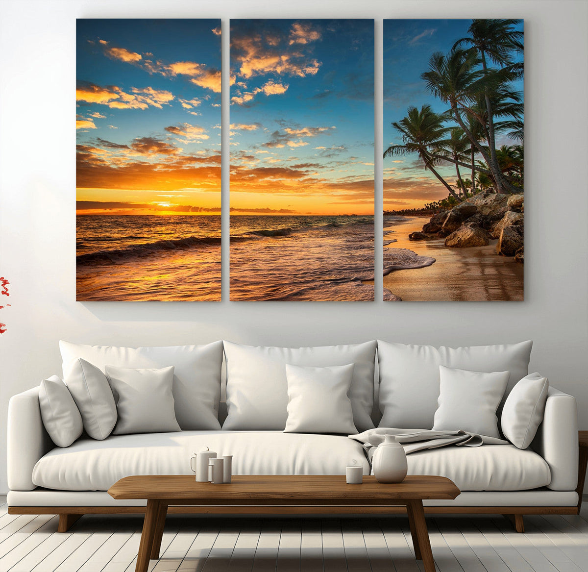 Sunset Wall Art Canvas Print