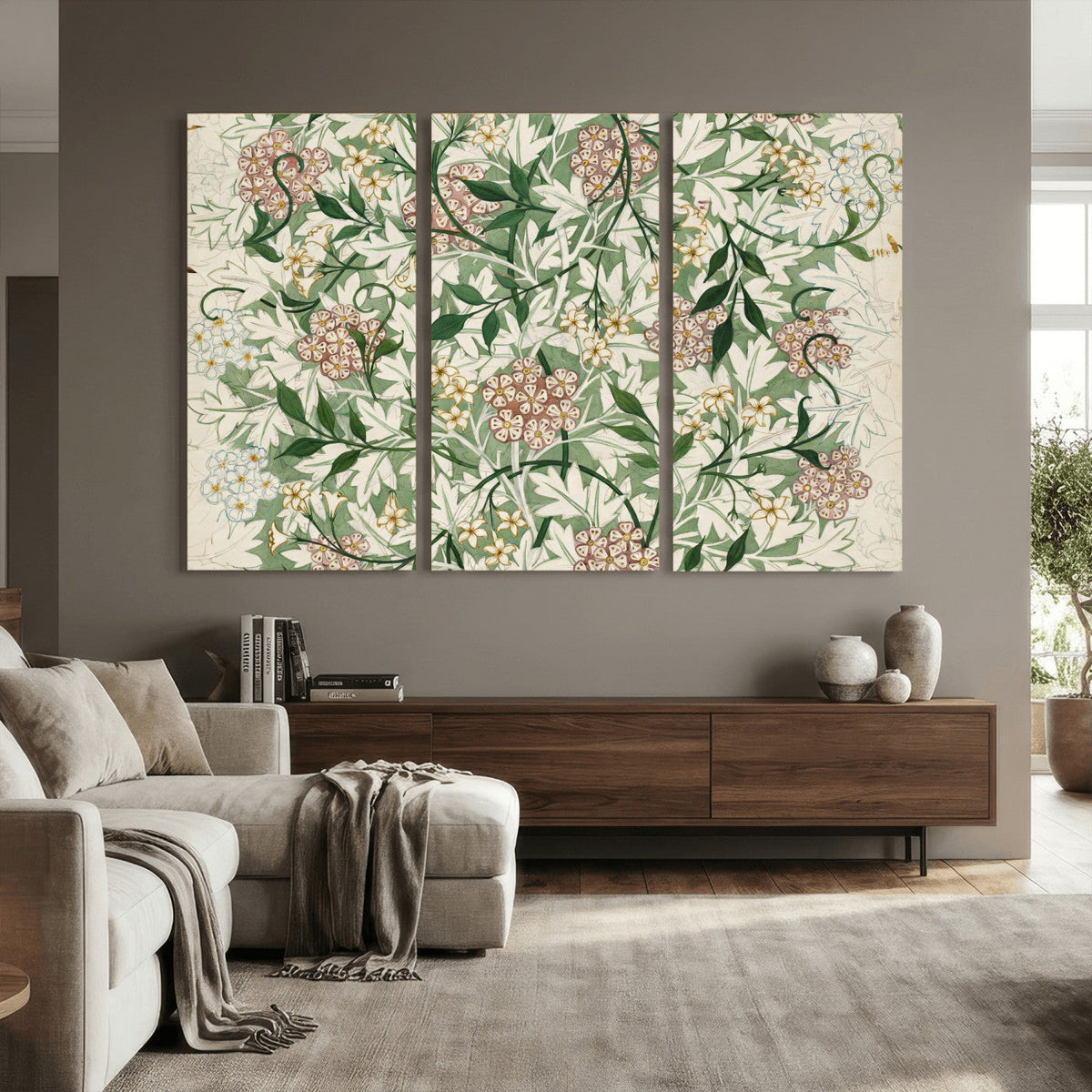 William Morris Jasmine 1872 Canvas Wall Art — Arts and
