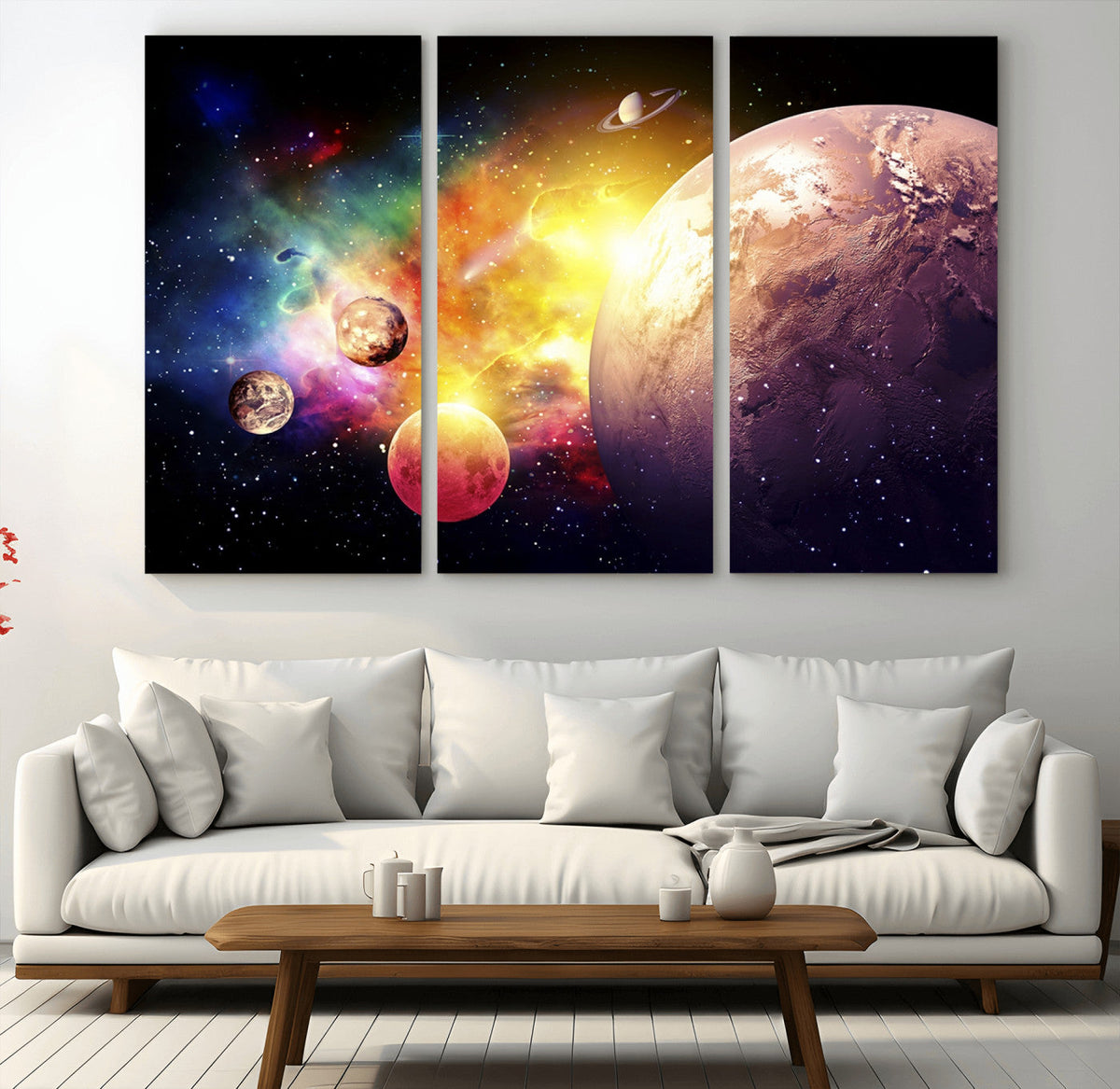 Space and Galaxy Canvas Print