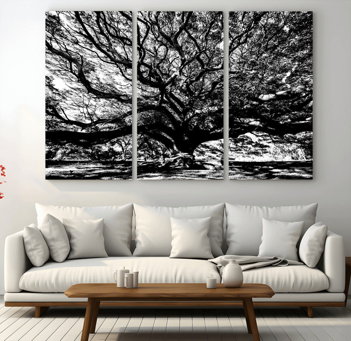 Mighty Angel Oak Wall Art | Angel Oak Tree Art Print