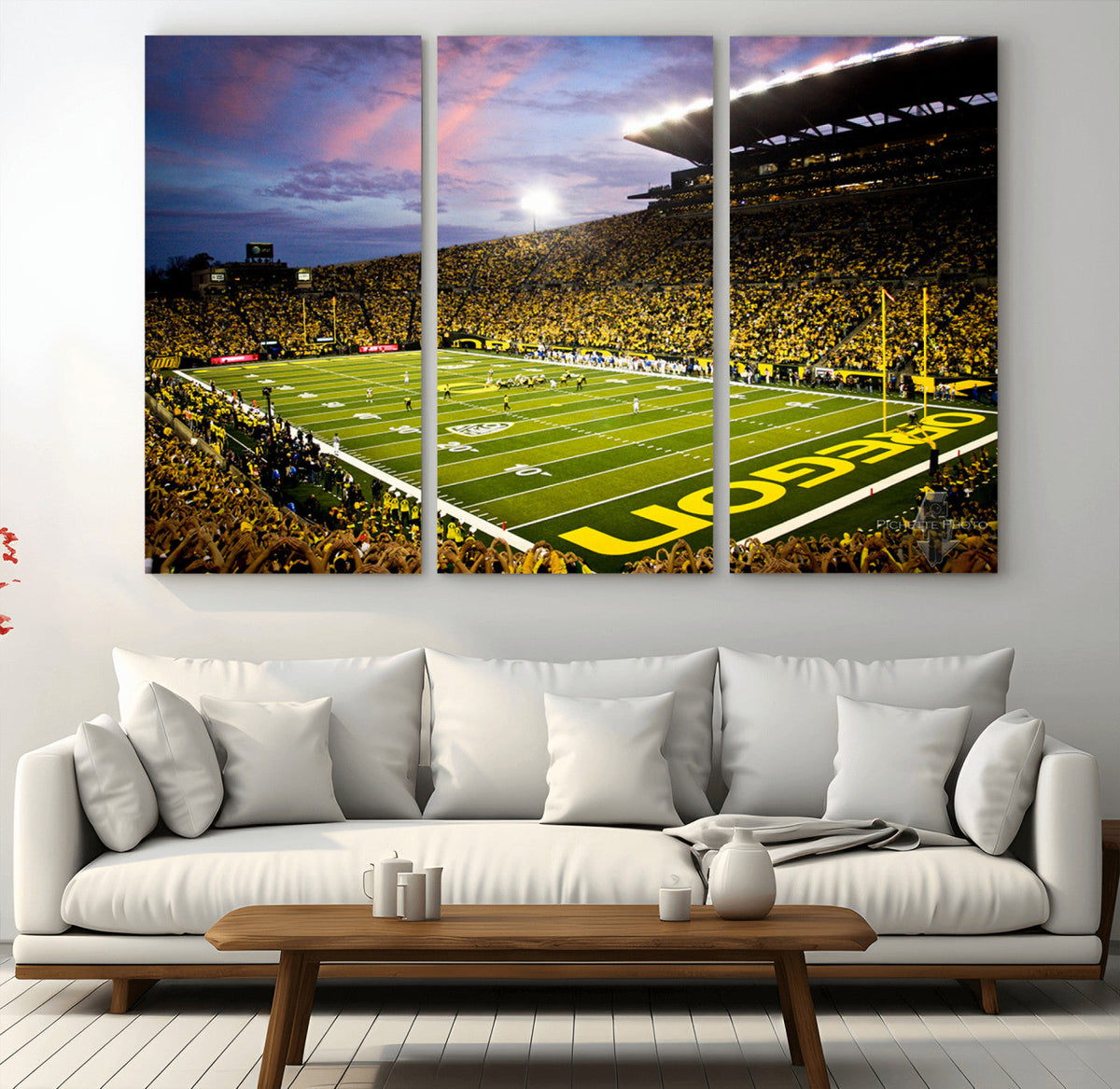 University of Oregon Ducks Football Team Print - Eugene