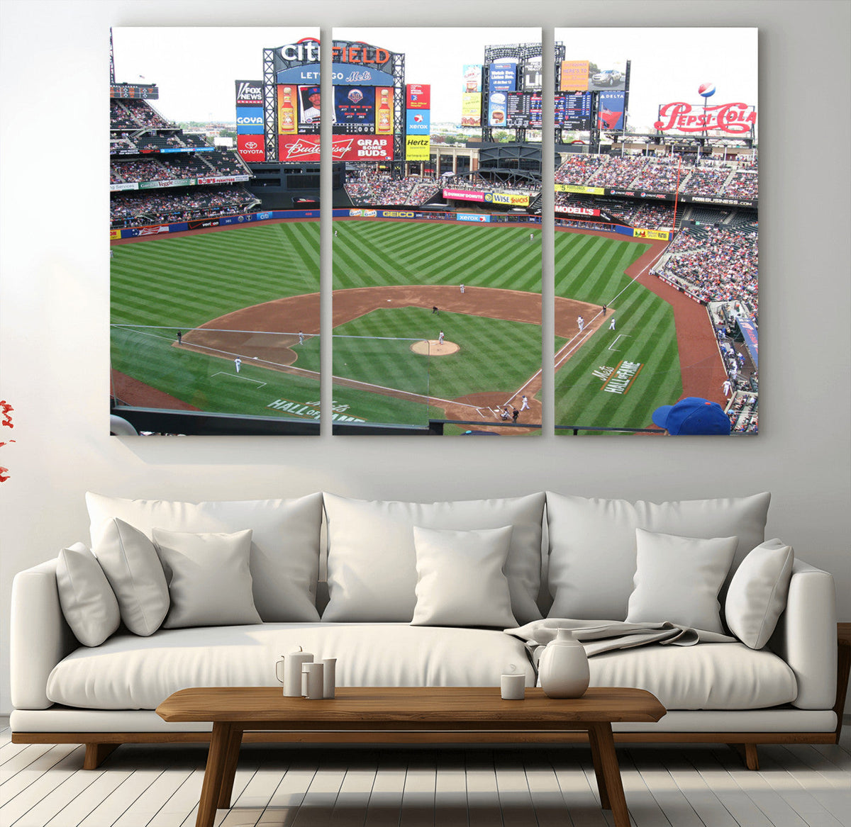 New York Mets Baseball Team Print - Citi Field Baseball