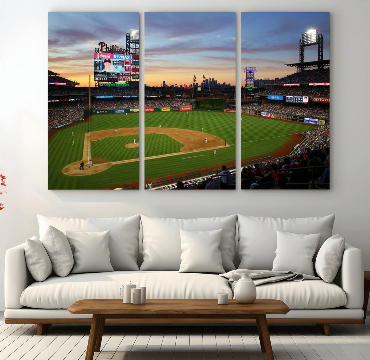 Citizens Bank Park Philadelphia Phillies Wall Art Canvas |