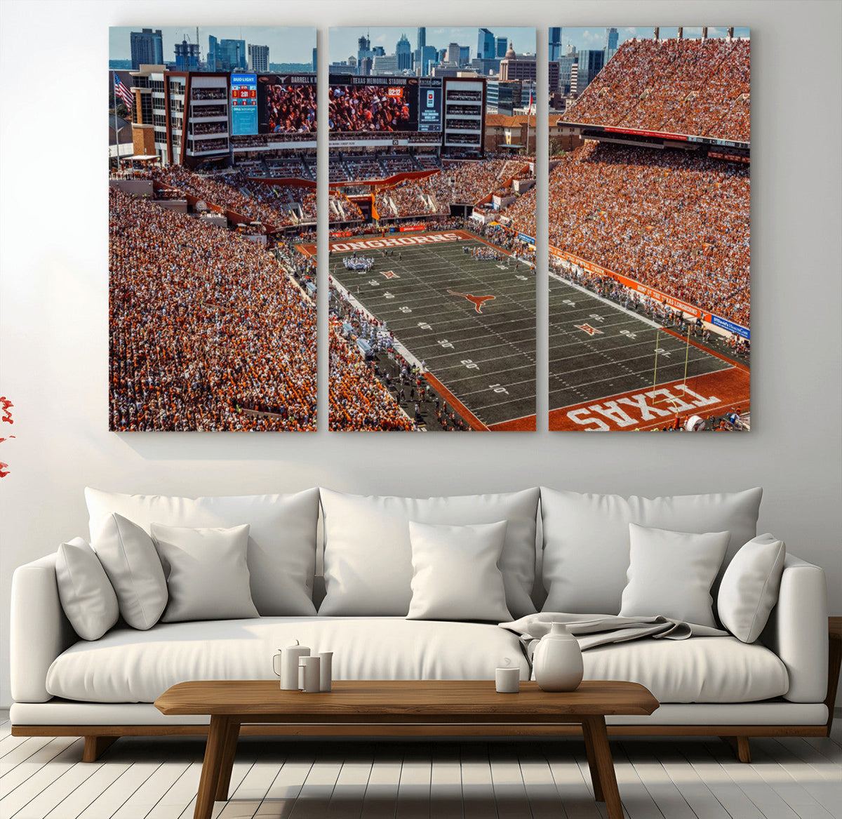 University of Texas Longhorns Football Team Print - Austin