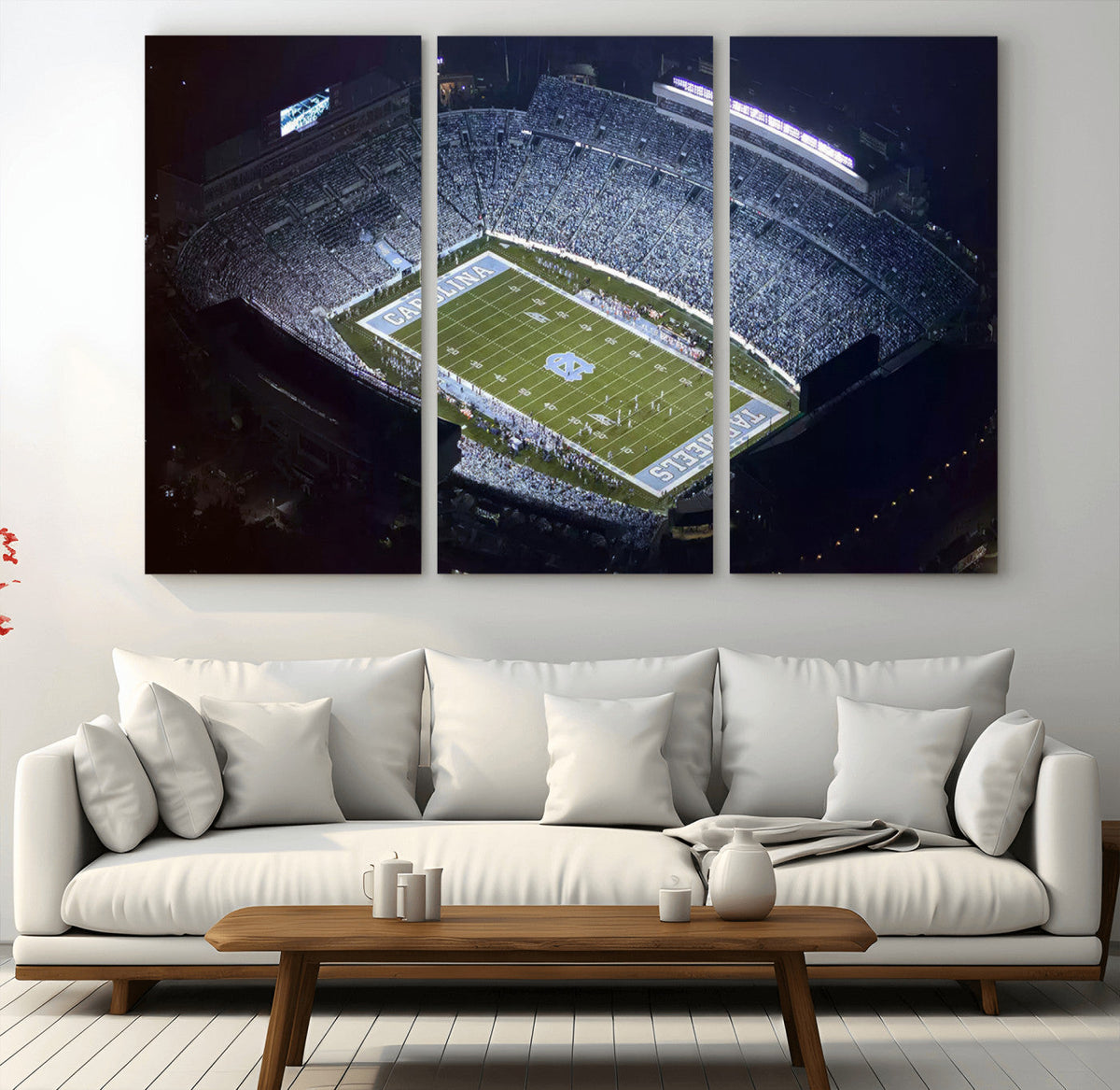 University of North Carolina Tar Heels Football Team Print -