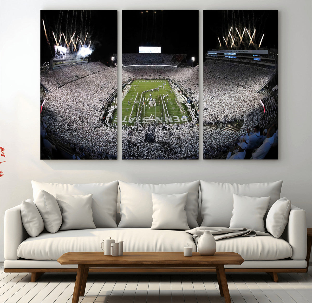 Penn State Beaver Stadium Canvas Wall Art - Nittany Lions