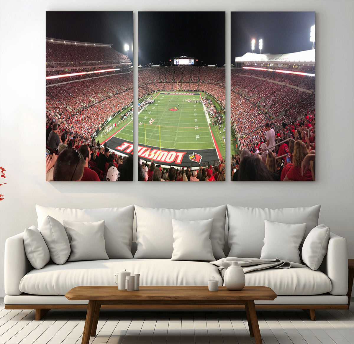 University of Louisville Cardinals Football Team Print -