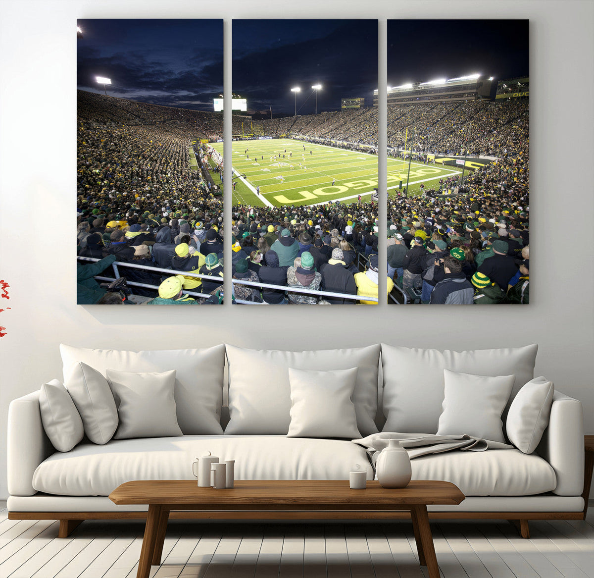 University of Oregon Ducks Football Team Print - Eugene