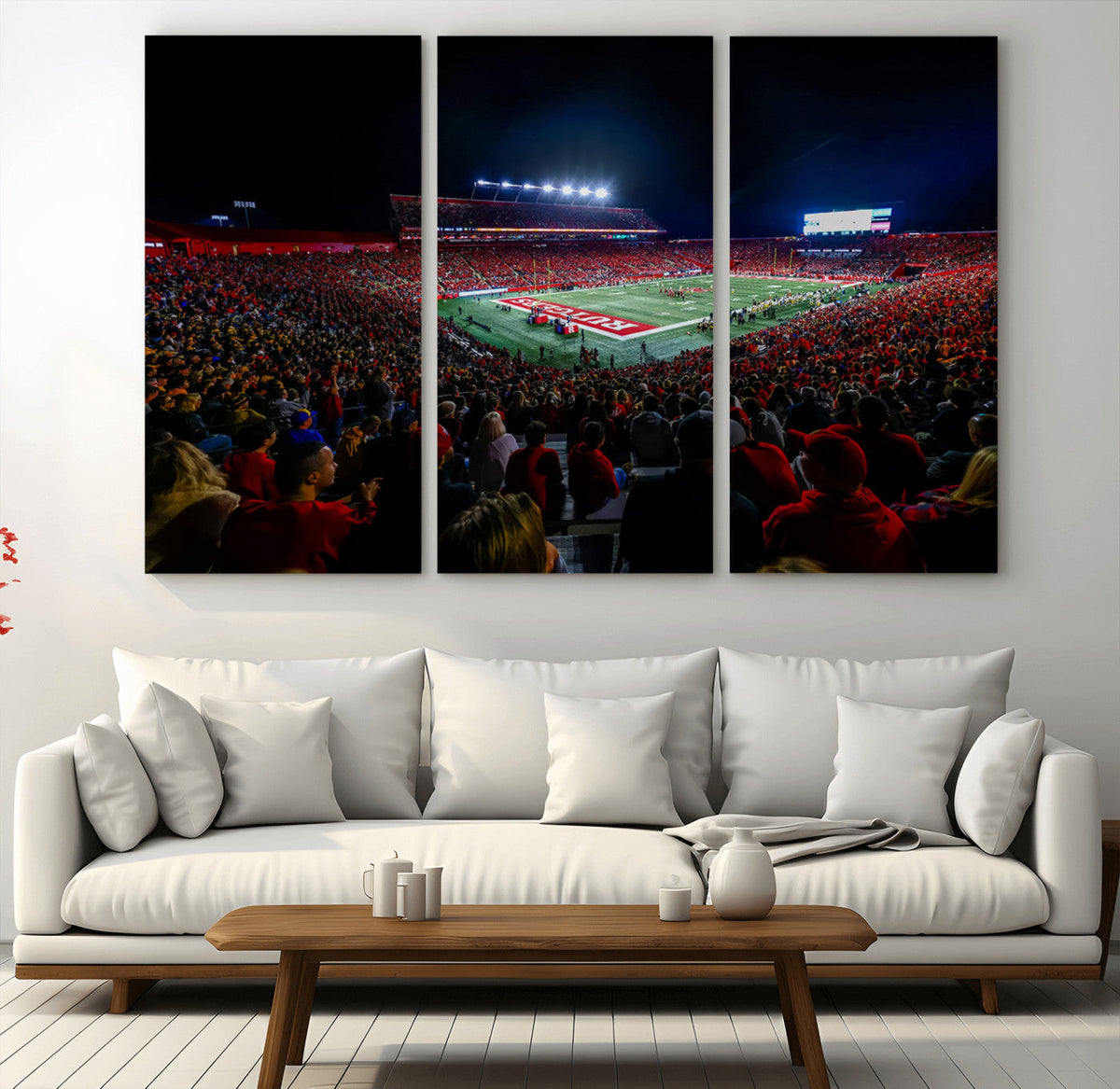 Rutgers Scarlet Knights Football Team Print - SHI Stadium,