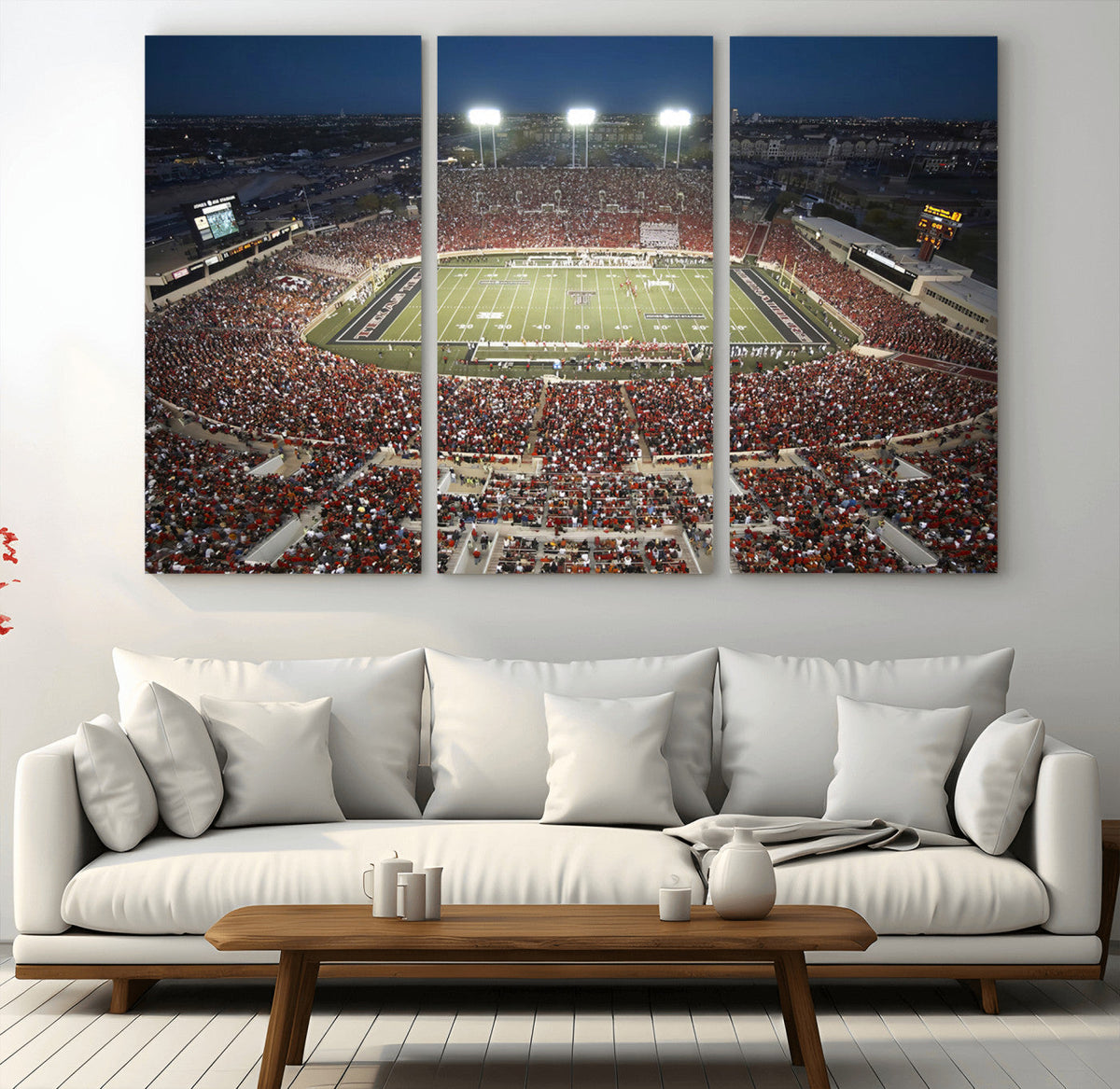 Texas Tech Red Raiders Football Team Print - Lubbock Jones