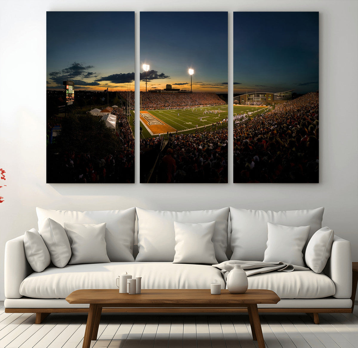 Ball State Cardinals Football Team Print - Muncie Scheumann
